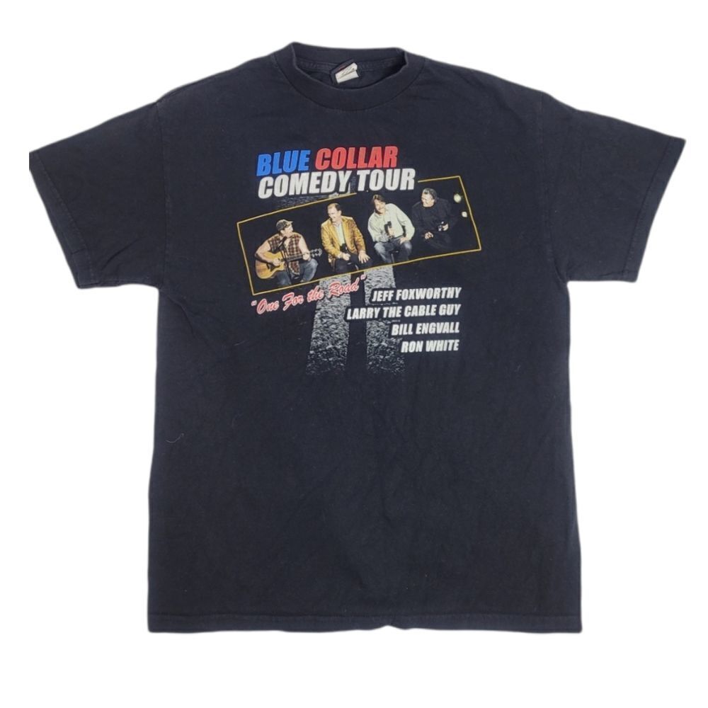 BLUE COLLAR COMEDY TOUR 2006 one for the road black tee shirt M